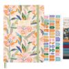And Per Se Academic Planner 2026-2027 – Weekly & Monthly Planner, July 2026 to June 2027, A5 Leather Hardcover with Inner Pocket – Student & Teacher Organizer, 5.7" x 8"(Pastel Petals)