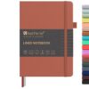 &And Per Se Lined Journal Notebook, 160 Pages, A5 5.7 x 8 inches College Ruled Thick Paper Notebook Journals for Writing, Hardcover Notebooks for Women Men Office School (1 Pack, Terracotta)