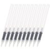 ANDRESLAD 10pcs Refillable Paint Marker with Fine Tip and Plastic Body, Empty Tube Pen for Art Design and Graffiti Marker Projects, Abrasion-resistant Tip for Precise Coloring