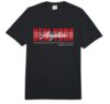 Angelica, New York Streetwear Bold Red Urban Design Comfort Colors Adult Heavyweight T-Shirt