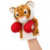 Animal Boxing Hand Puppet for Pet Play, Kung Fu Husky Interactive Toy