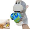 Animal Boxing Interactive Hand Puppet, Squeaky Pet Toy for Dogs & Cats, A