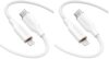 Anker USB C to Lightning Cable, MFi Certified Powerline III Flow Silicone Charging Cable for iPhone 13 13 Pro (Cloud White, 6ft) (Pack of 2)