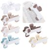 ANNASAMDO, 6 Pack Dog Binder Clips Journal Bookmark Notebook for Diary