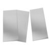 Anneome Door Name Plate with Strong Adhesive Bond 3pcs Self-adhesive Stainless Steel 9.84x4.33 Inches Metal Office Sign Plate and Weathering Resistant for Office or Department Signage