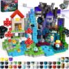 Annexfun 200PCS Magnetic Blocks with Light Up Blocks - Magnetic Building Blocks, Magnetic Cubes STEM Sensory Learning Toys for Kids, Birthday Gifts for Boys and Girls Ages 3+