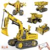 Ansnibe Robot Building Kit with Remote Control STEM Gift for Boys Age 6-14 | Birthday Gift for Boys Girls Ages 6-14 | 555PCS 5-in-1 Robot | APP + Remote | Engineering kit | Rechargeable |Educational