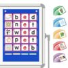 ANSTROUT CVC Word Building Pocket Chart with 144 Phonics Flash Cards,Magnetic Word Pocket Chart for Learning to Read CVC Words, Phonics Learning Tool for Preschool and Kindergarten Classrooms.(Blue)