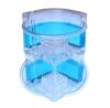 Ant Farm Castle Habitat – Watch Ants Dig Their Own House & Tunnels, Educational Nest for Live Ant Observation Ant Habitat(Blue)