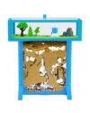 AntHouse - 3D Sand Ant Hill | Blue T Kit 15x15x1,5 cm | Ant Farm