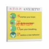 Anxiety & Stress Coping Skills Poster (233) Canvas Painting Wall Art 24x24inch(60x60cm) Frame-style