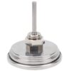 Aolidsive Stainless Steel BBQ Thermometer 0-300 1/2in NPT