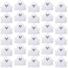 Aoriher 30 Pcs Mini Ghost Plush Animal Halloween Toys Little Devil Ghost Plush Keychains Suitable Party Decorations