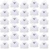 Aoriher 45 Pcs Mini Ghost Plush Animal Halloween Toys Little Devil Ghost Plush Keychains Suitable Party Decorations