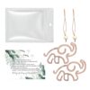 AOYEBO Wooden Elephant Ornament Set with Story Card, 2-Pack