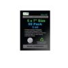 Apache 5x7" Size Laminating Pouches, 5 Mil, 50 Pack, Holds 5 x 7 Inch Projects (5.3 x 7.3 Inch Pouch Size), Thermal Laminator Compatible Laminating Sheets, Super Clear, Round Corners