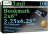 Apache Bookmark Laminating Pouches, 5 Mil, 100 Pack, 6.25" x 2.25"