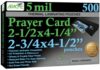 Apache Prayer Card Laminating Pouches, 5 Mil, 500 Pack, 2.75" x 4.5"