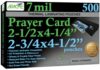 Apache Prayer Card Laminating Pouches, 7 Mil, 500 Pack, 2.75" x 4.5"