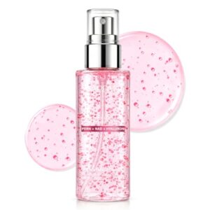 APBM PDRN + NAD+ Glow Serum Mist for Face, Hydrating Facial Moisturizer Spray with Panthenol, Ceramide NP & Hyaluronic Acid, Instant Hydration for Dewy Glass Skin, Lightweight & Non-Greasy, 3.38 fl oz