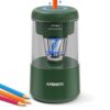Apensta Electric Pencil Sharpener, Auto in & Out, Rechargeable