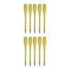APGLSXY 10x / Set Golf Scoring Pencils Drawing and Writing 2B Pencils Golf with Cover Accessories for Golfs Sports