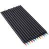 APGLSXY 12Pieces 7 Color in 1 Colored Pencils, Rainbow Color Pencil for Students Coloring Books, Drawing, Scrapbooking Wood Coloring Pencils