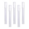 APGLSXY 5Pcs 4.5MM Round Tip Clear Empty Marker Empty Acrylic Paint Pen for Acrylic Painting Sketching Illustrations Gold Detailing Markers