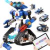 Apitor STEM Coding Robot Toy 6-in-1 Building Kit for Boys 8-12 480 Blocks
