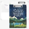 APJYM Christian Scenery Clipboard with Storage for Office Desk 12.6x9.3in