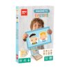 APLI Kids 20368 - Magnets Emotions - Magnetic Educational Game for Children from 3 Years - Learning to Identify Emotions and Mood States - Didactic Game APLI Kids