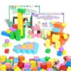 Apluses 86PCS Magnetic Blocks, Classroom Must Have Creative Learning Kids Toys | Preschool Montessori Sensory Autism Magnet Toys for Boys and Girls Ages 3 4 5 6