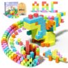 Apluses Magnetic Blocks for Toddlers Toys, Magnetic Building Cubes Toy for Sensory STEM Autism Education Preschool, Magnet Toys for 3 4 5 6 Year Old, Birthday Gifts Games for Boys Girls