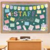 Aposwow Staff Shout Out Bulletin Board Decorations Staff Classroom Decor