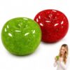Apple Squishy, Slushy Apple Squishy, Slow Rising Fruit Squeeze Squishies for Adults Gifts (2Pcs-A)