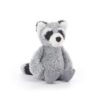 Apricot Lamb Naive Raccoon Stuffed Animals for Kids, Soft Cute Plush Toys for Baby Girl and Boy, 7 Inches