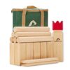 ApudArmis Kubb Yard Game Set, Viking Chess Outdoor Lawn Game for Family