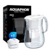 AQUAPHOR Water Filter Jug Onyx White 4.2L with 3 x Maxfor+ Cartridges