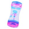 Aqur2020 Liquid Motion Bubbler Timer Desk Toy Desk Decoration Accessory Portable Stress Reliever for Kids Adults with Slow Rhythmic Dripping Great for Home Office Decor (Blue Plus Pink)