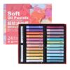 Aqur2020 Oil Pastels 26 Pcs 24 Colors, Soft Creamy Art Supplies for Graffiti