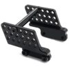 AQWBTYD RC Car Upgrade Parts Compatible with TRX-4M for Bronco for Defender 1/18 RC Crawler Car Upgrade Parts Aluminum Adjustable Front Rear Shock Mount