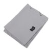 Aramox 12 Page Blank Fabric Sketchbook Linen Folding Travel Journal with Open Woven Fabric for Sewing and Drawing, Portable Stitchbook Notebook