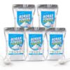 ARELUX Borax Powder Laundry Booster, 99.8% Pure Unscented Detergent Additive for Laundry & Household Cleaning, Resealable Eco Bag, 10lb Bulk Pack(5×2lb)