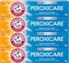 ARM & Hammer Peroxicare Toothpaste for Gum Health, Baking Soda Toothpaste, Clean Mint, 6.0 oz (Pack of 24