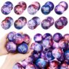 Arrowbash 30 Pack Galaxy Stress Balls 2 in Foam Squeeze Balls Sensory Anxiety Fidget Toys Motivational Planet Bulk for Back to School Classroom Rewards Teacher Prize Party Favors School Supplies
