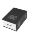 ArtHoval Book Safe Box with Combination Lock, Discreet Dictionary Storage for Cash Jewelry, Secure Hidden Compartment for Home Office, Black
