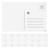 ARTIBETTER 200PCS Blank Cardstock Postcards for Mailing - White Printable DIY Craft Post Cards - 5.9x3.9'' Mailable Sheets for Birthday Wedding Business and Holiday Greeting Cards
