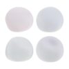 Artibetter 4pcs Crunchy Squishy Moldable Stress Balls - Squeeze Glutinous Balls Toy for Novelty Fidget Travel Home Office Party Goodie Bag Stuffers
