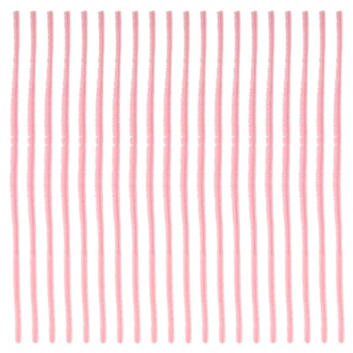 Artibetter 500PCS Pink Pipe Cleaner Arts and Crafts, 11.42 Inch Fuzzy Sticks, Chenille Stems Art Supplies for Projects, DIY Room Decor, Handmade Flower Cute Valentine's Day Gift, Toys
