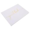 ARTIBETTER Wedding Sign in Book, Bridal Reception Guest Sign in Book, Wedding Advice Keepsake Journal, Hardcover Scrapbook Guestbook for Graduation, Birthday, 100 Sheets